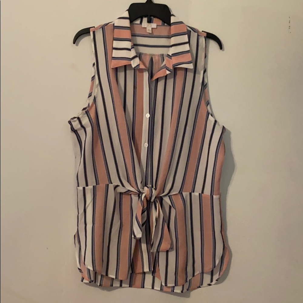Collard button up shirt
